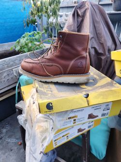 Carhartt 6-Inch Waterproof Wedge Work Boot Size 11.5M