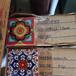 Talavera Tile 4x4 Bx Of 90 