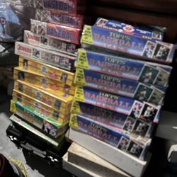 Complete Sets Of 86-91 Baseball Football N Basketball Cards