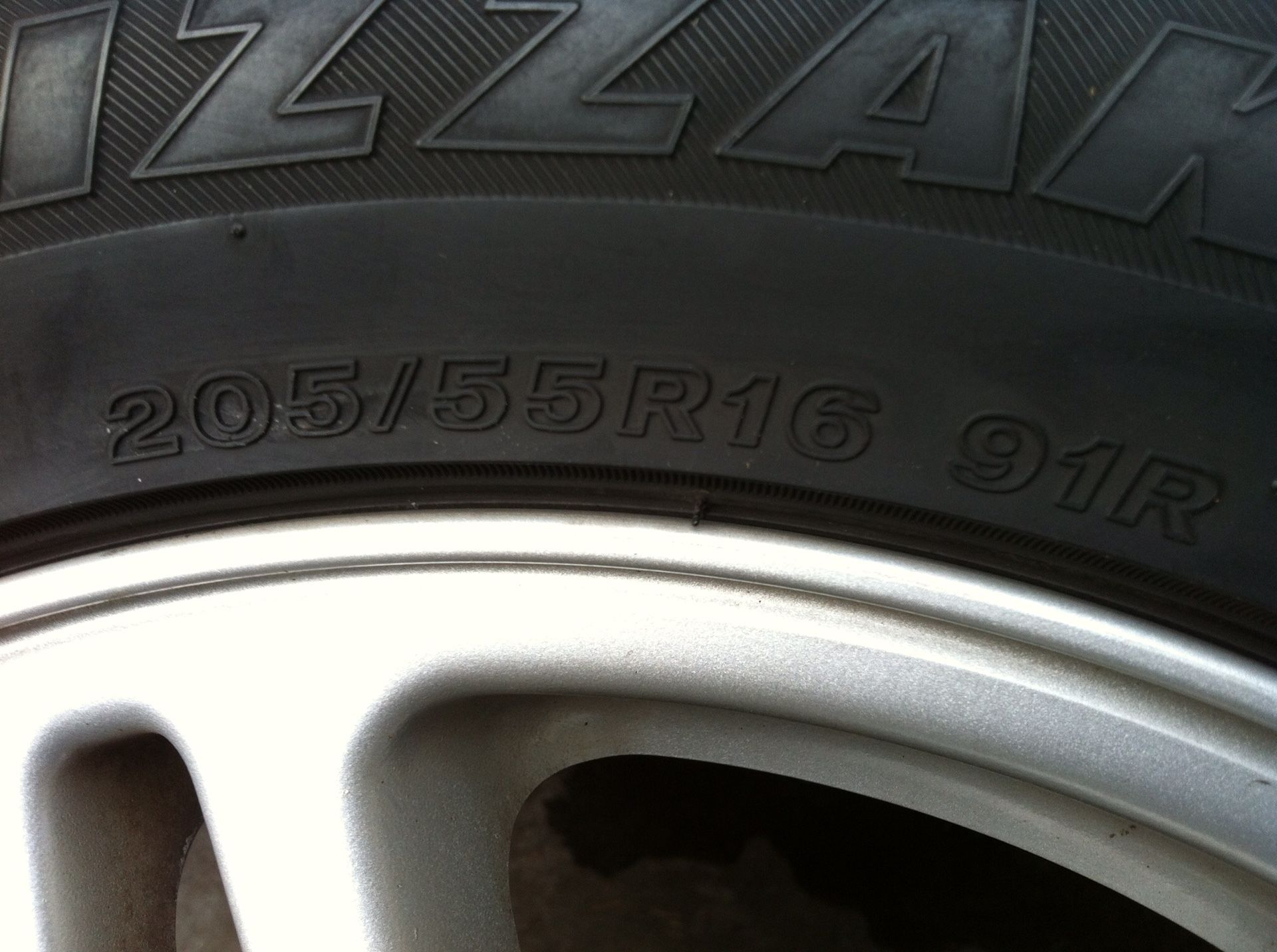 4 Subaru winter tires 205/55R16 91R