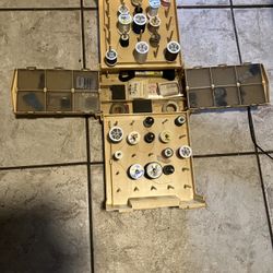 Vintage 1983 World Wide Media Fold-Out Sewing Box Caddy-$40 CASH