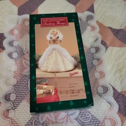 Happy Holidays Barbie Stocking Hanger