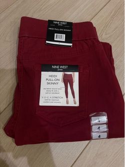 Brand new nine west heidi pull on skinny jeans