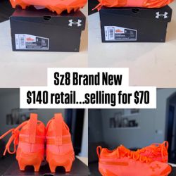 Brand New Under Armour Cleats