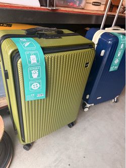 Matcha tee green luggage set