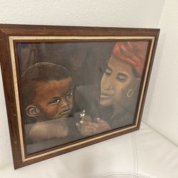 picture mother with child author of the picture VeP 23X19