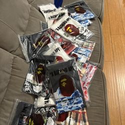 Bape Shirts (Check Images For Sizes And Colors Available)