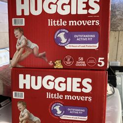 HUGGIES SIZE  5   116   pañales