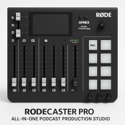 🎙️ RODE RODECaster Pro – All-in-One Podcast Production Studio