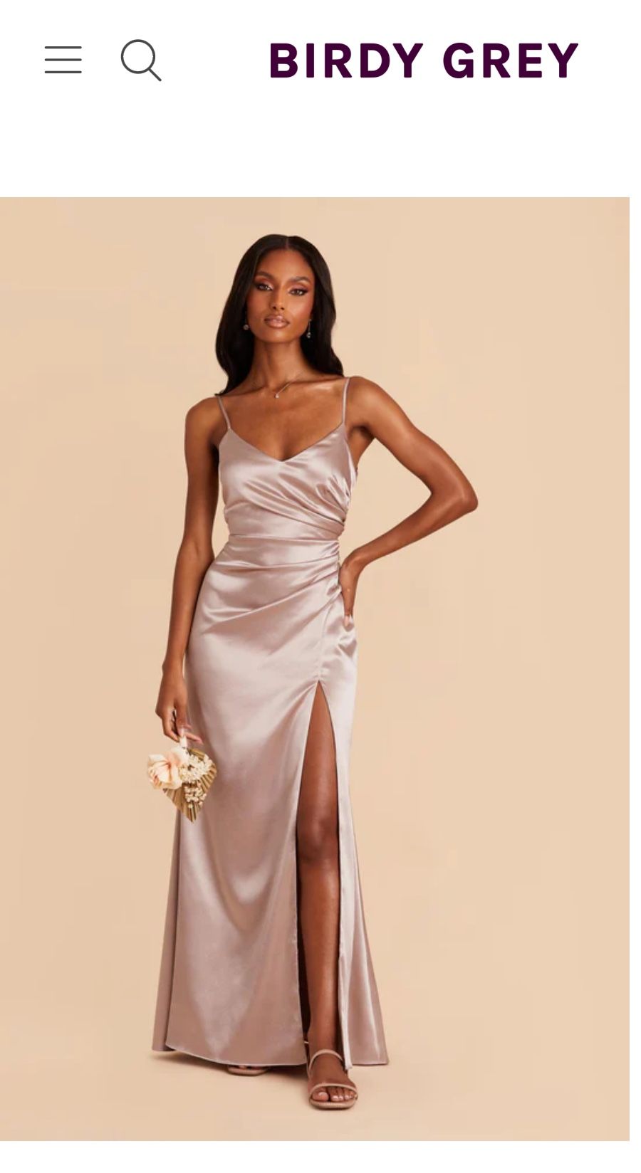 Birdy Grey Taupe Bridesmaid Dress