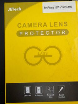iPhone 16 pro or pro max Camera Lens protector