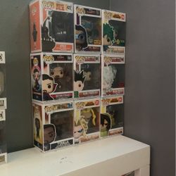 Anime And Marvel Funko Pops