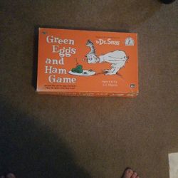 Green Eggs and Ham Board Game and DVD 