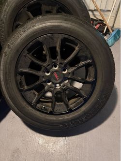 Sumitomo Encounter HT2 Tires with 20" TRD Wheels - 275/60R20