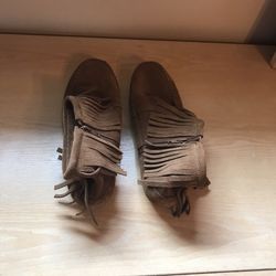 Minnetonka ankle boots. Never worn