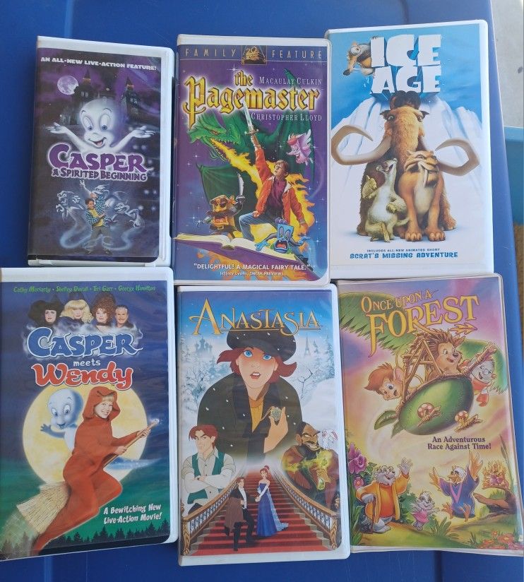 Vintage 20th CENTURY FOX VHSmovies-Lot Of 6