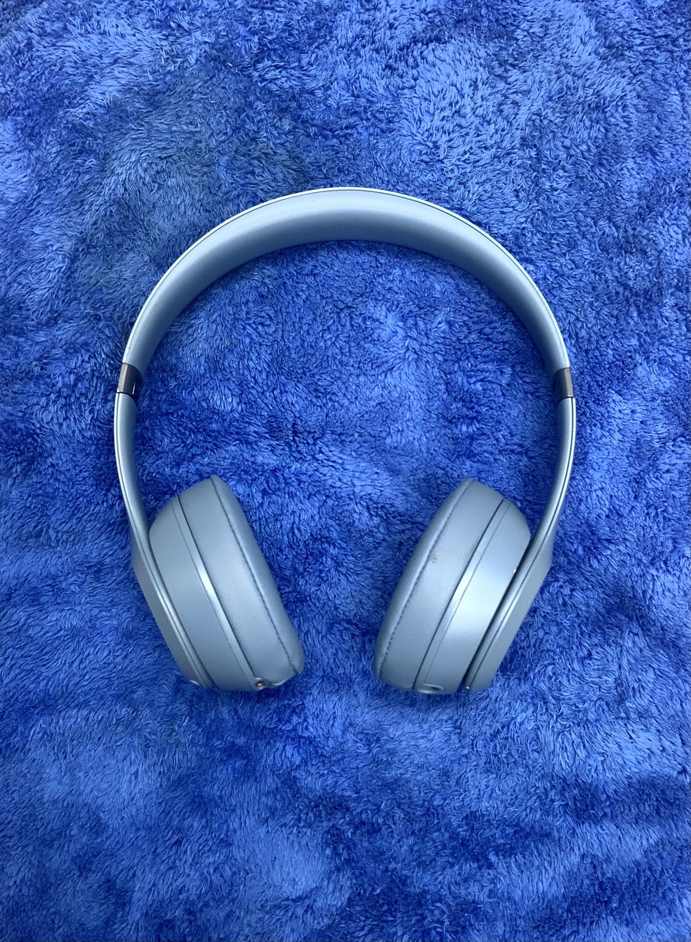Beats By Dre Solo 4 Headphones Over The Head Band Wireless Bluetooth Apple Blue Foldable Music Audio Noise Cancellation Earphones