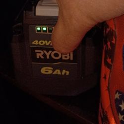 Ryobi 40v Battery 6Ah Make Me An Offer 