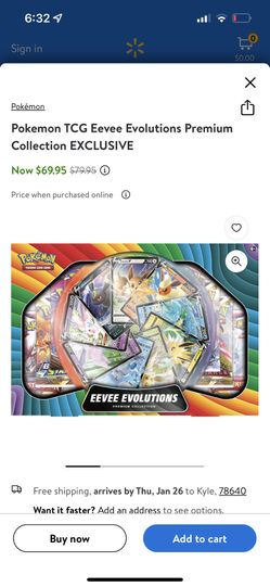 Pokémon TCG: Premium Collection (Eevee Evolutions)