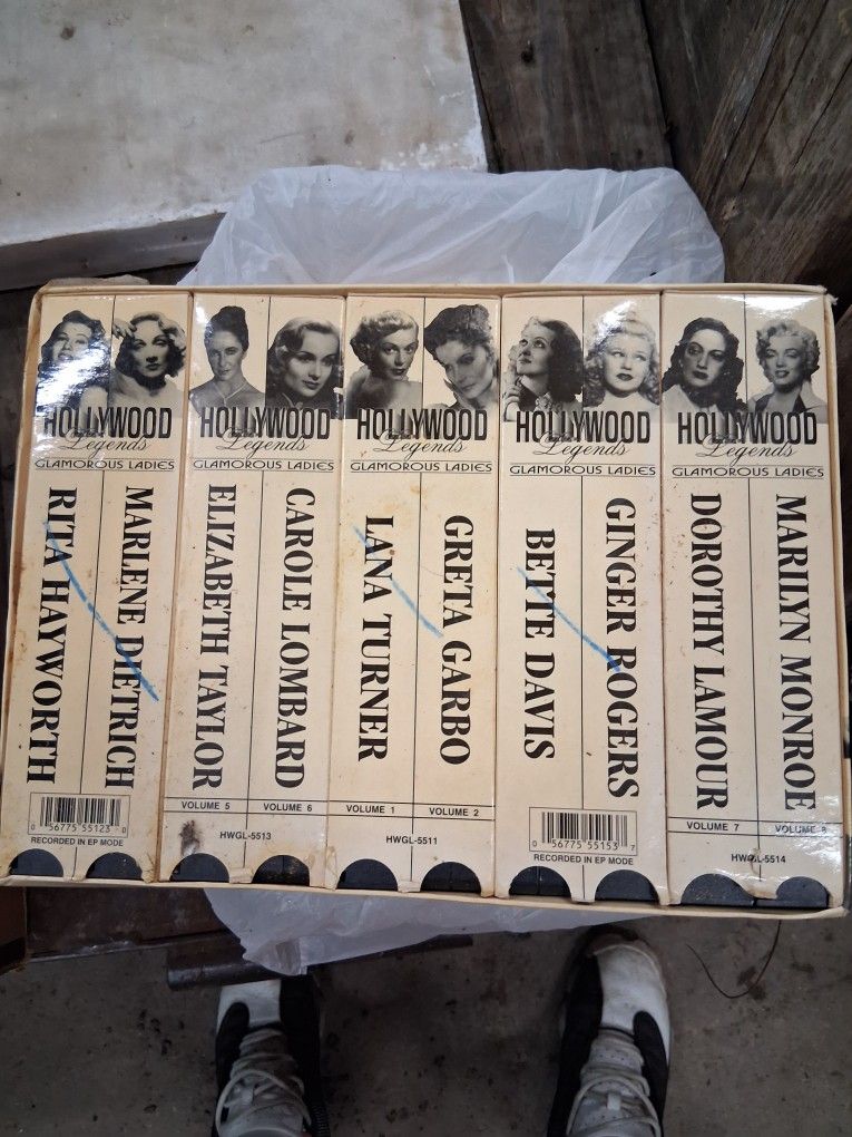 Vhs Hollywood Legends