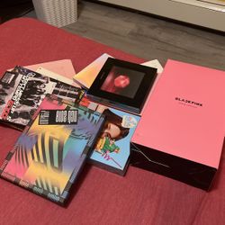 Kpop albums + Light stick