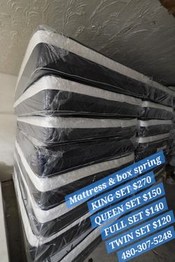 FULL MATTRESS AND BOX SPRING SAME DAY DELIVER