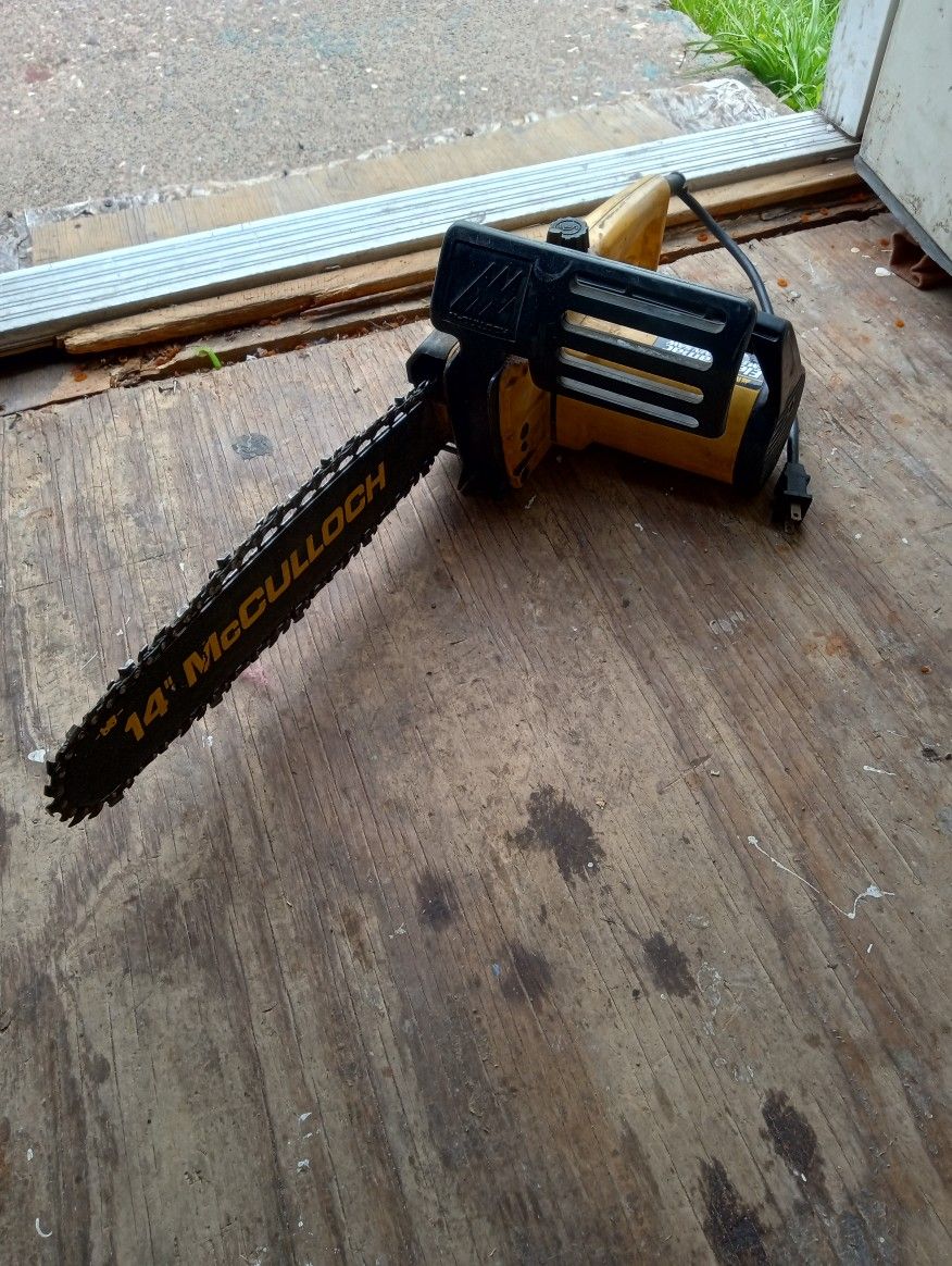 14 Inch Chainsaw