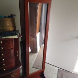 2 Sides Mirror With Jewelry Box Hidden 