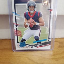 CJ Stroud Rookie RC Rated Rookie Variation