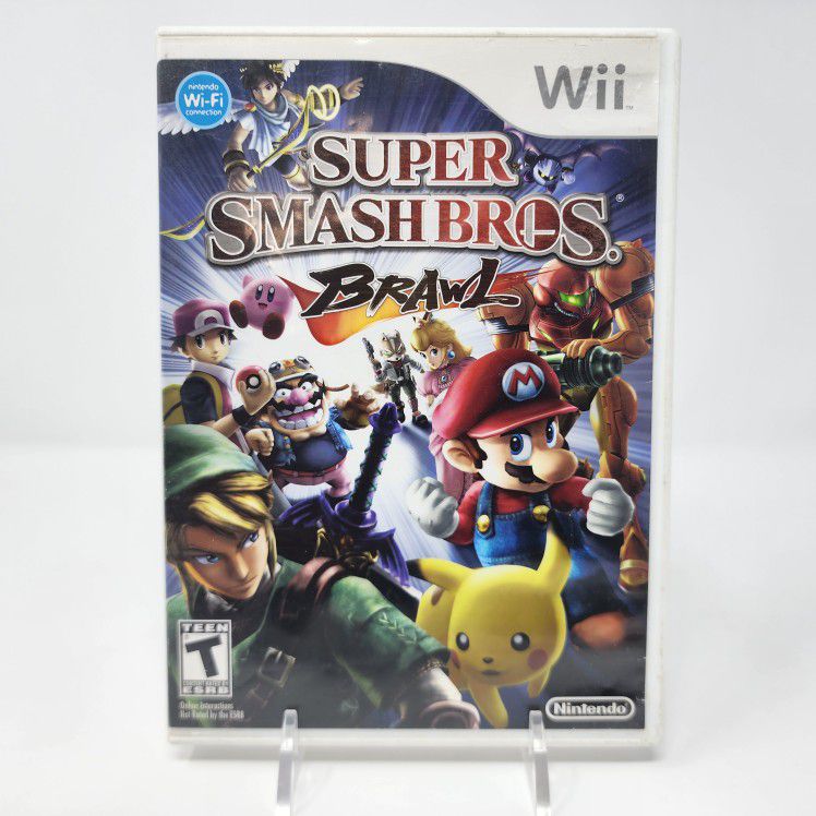 Super Smash Bros. Brawl (Nintendo Wii, 2008) *TRADE IN YOUR OLD GAMES/POKEMON CARDS CASH/CREDIT*
