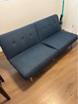 Blue sitting divan
