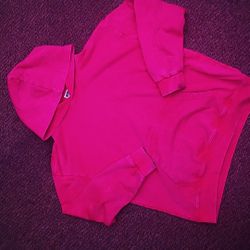 Pink Light Washed Hoodie