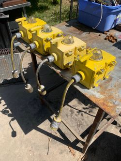 Circle D 125 v, 15 amp locking connector “fire truck” box $125each