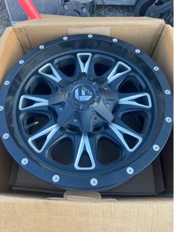 Fuel wheels 18” 8x6.5