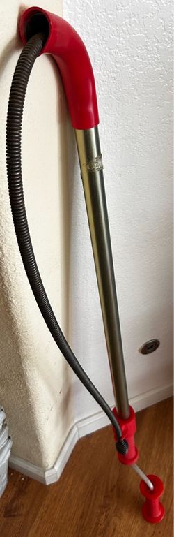 Ridgid 6 foot plumbing toilet drain auger snake model K-6 USED ONCE