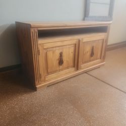 Mexican Rustic Entertainment Cabinet 