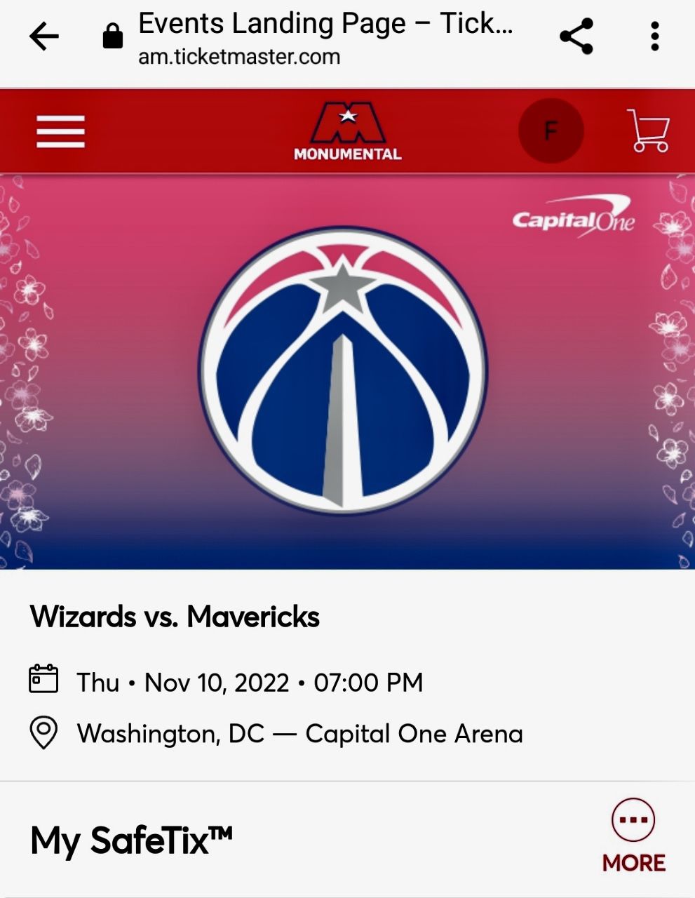 Wizards Vs Mavs 