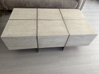 Coffee table and couch table set