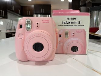 Fujifilm Instax Mini 8 Instant Camera Pink