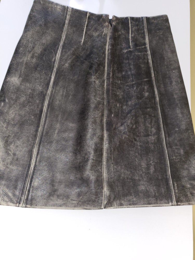 Marc By Marc Jacob Leather Skirt