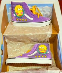 The Simpsons x vans Lisa Simpson for President