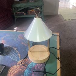 Candle heating lamp for scented wax