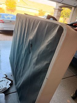 Box spring and frame