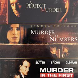 A PERFECT MURDER/MURDER By NUM8ERS/MURDER In The First Triple Pack (DVD)