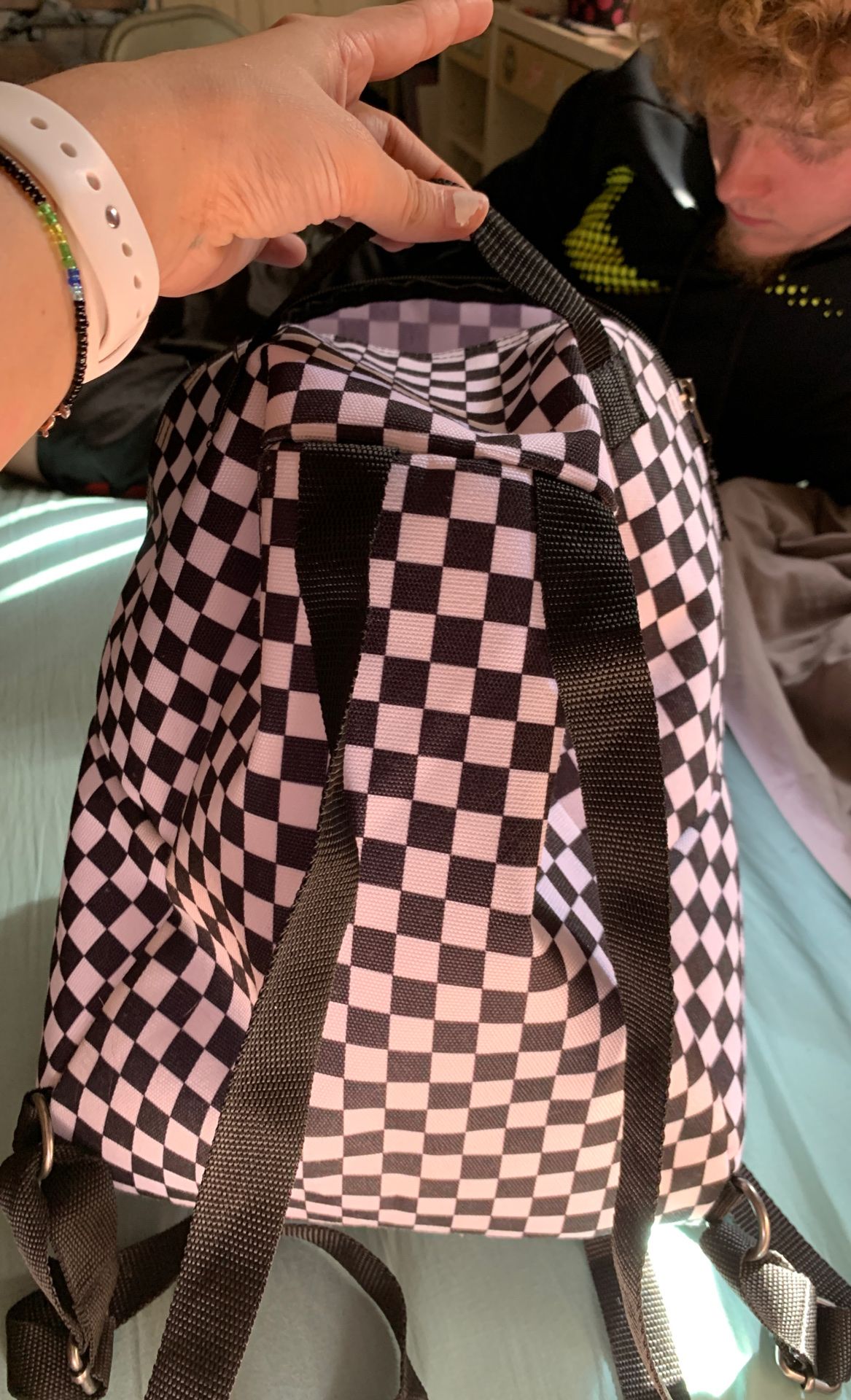 MEDIUM/SMALL SIZE VANS CHECKERED BACKPACK
