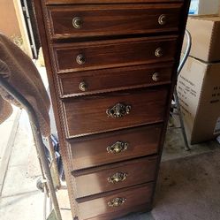 Bedroom narrow dresser
