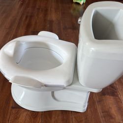 Summer by Ingenuity My Size Potty Pro Toddler Chair - White