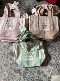 All new Trader Joe’s bag mini stripes