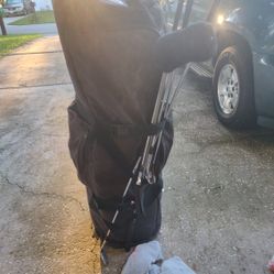 Golf Clubs And Bag