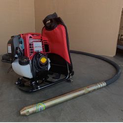 Gas power back pack concrete vibrator  995.00